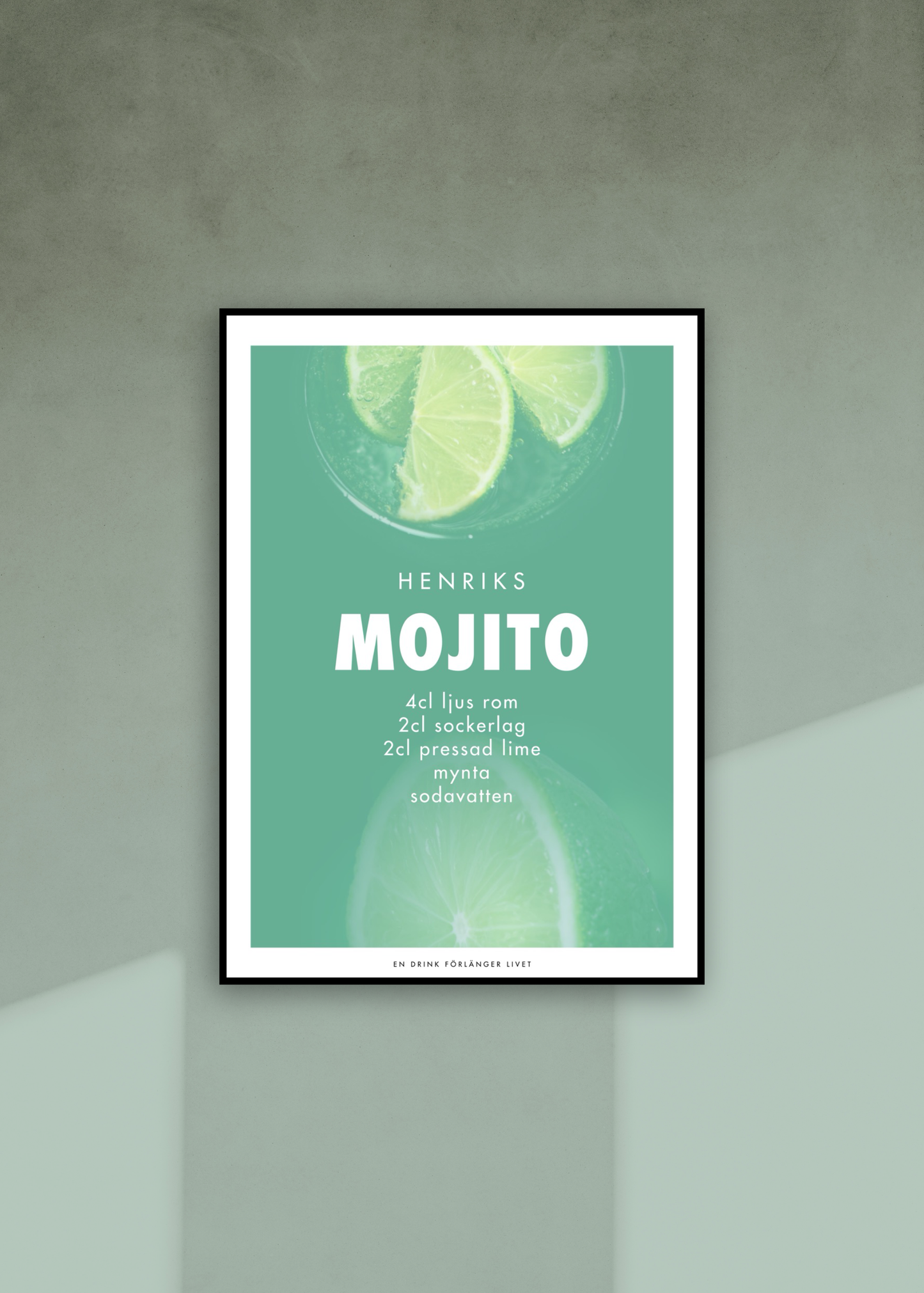 Drinkposter Mojito