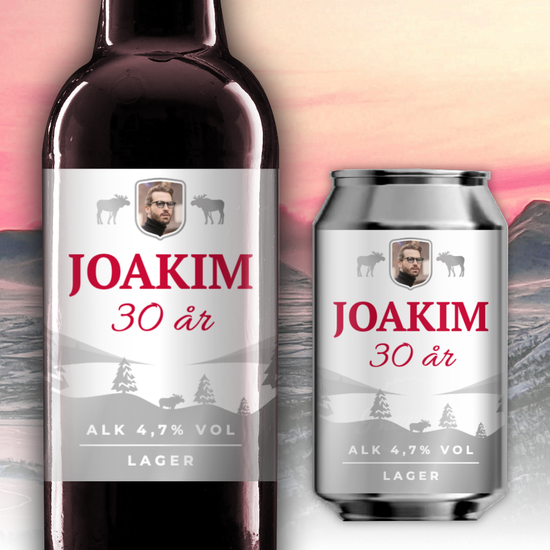 Gör dina egna flasketiketter - Perfekt för allt värt att fira!