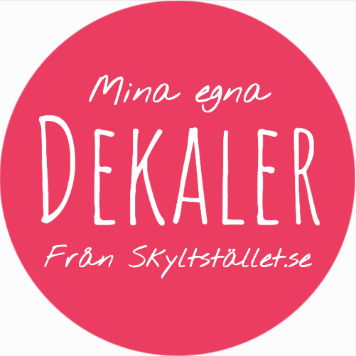 Rund dekal