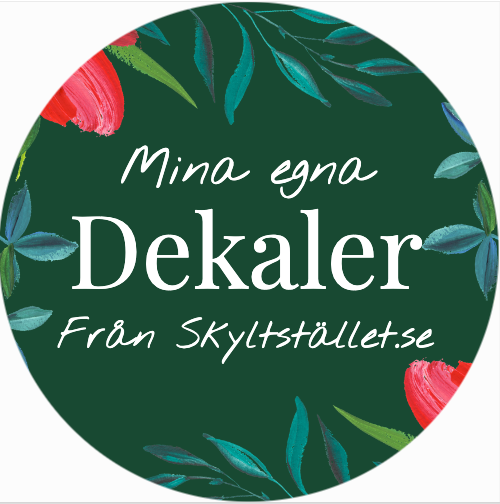 Rund dekal