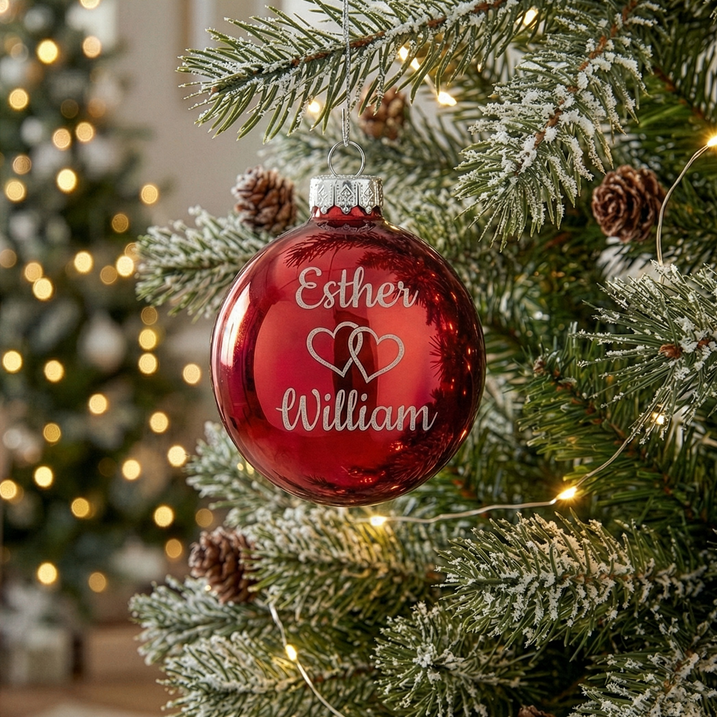 Julgranskula med gravyr!