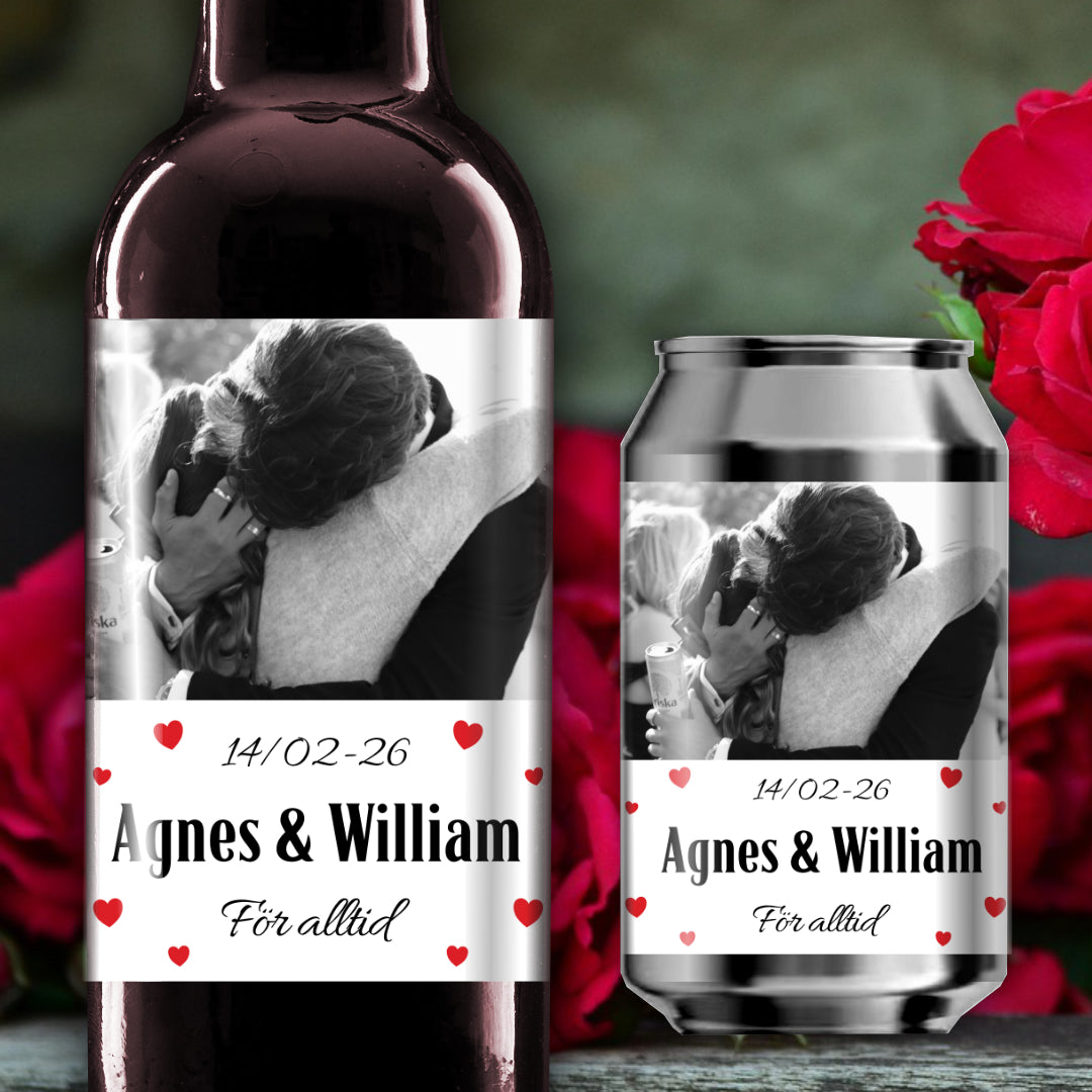 Gör dina egna flasketiketter - Perfekt för allt värt att fira!